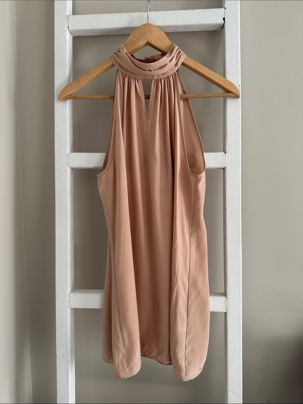 DREW 100% Silk Halter Top